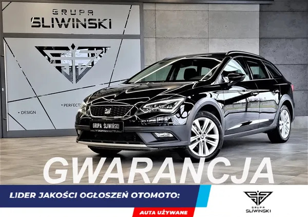 śląskie Seat Leon cena 55900 przebieg: 232000, rok produkcji 2015 z Pełczyce